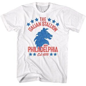 Rocky Philadelphia Balboa Boxing Italian Stallion Americana Sports Fan T-Shirt